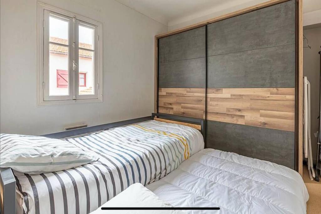 شقة Exceptionnel 3 Pieces Art Deco En Dernier Etage Avec Garage Prive Centre بياريتز المظهر الخارجي الصورة