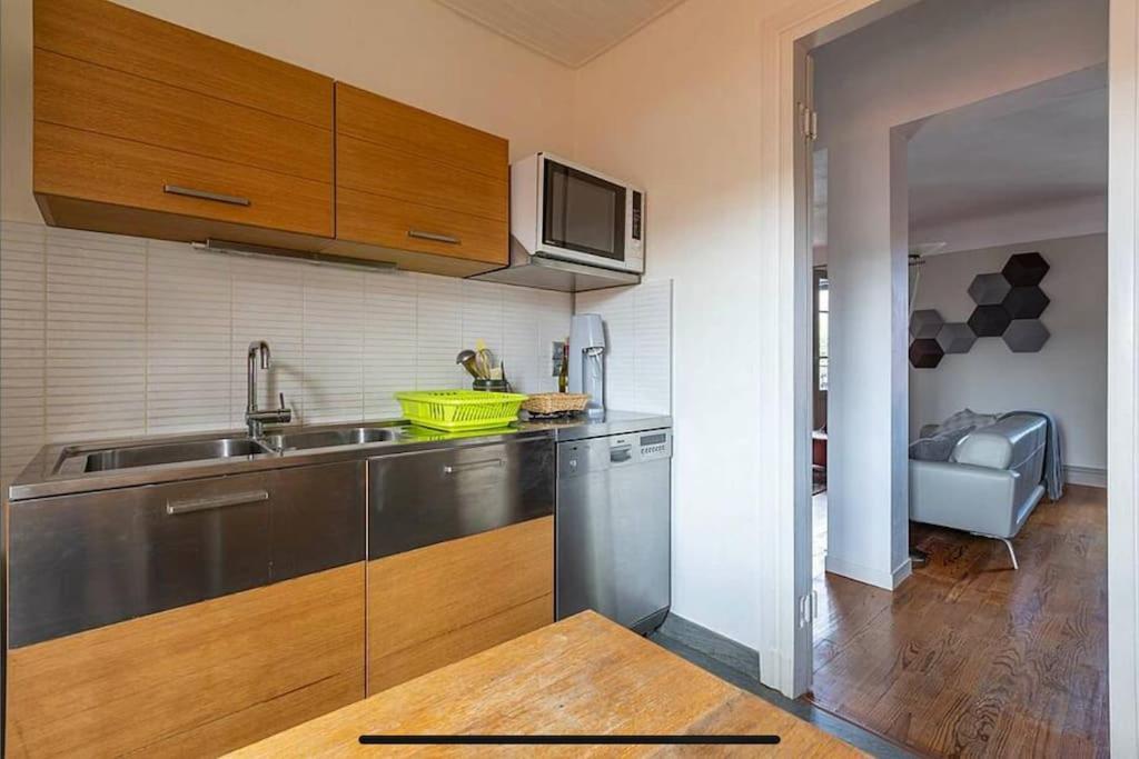 شقة Exceptionnel 3 Pieces Art Deco En Dernier Etage Avec Garage Prive Centre بياريتز المظهر الخارجي الصورة
